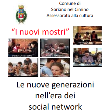 Convegno i nuovi mostri. Le nuove generazioni nell'era dei socialnetwork