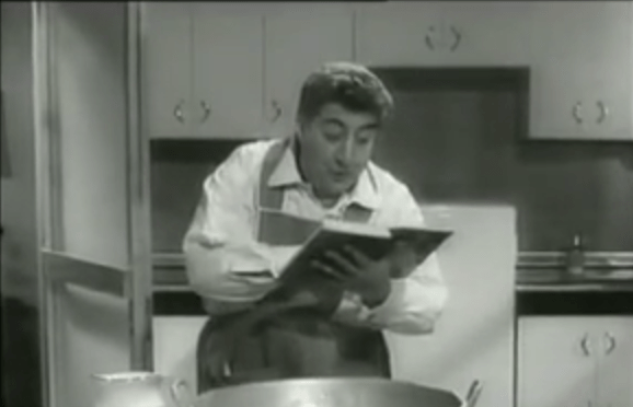 Carosello Moplen "Quando la mogli non c'è" con Gino Bramieri