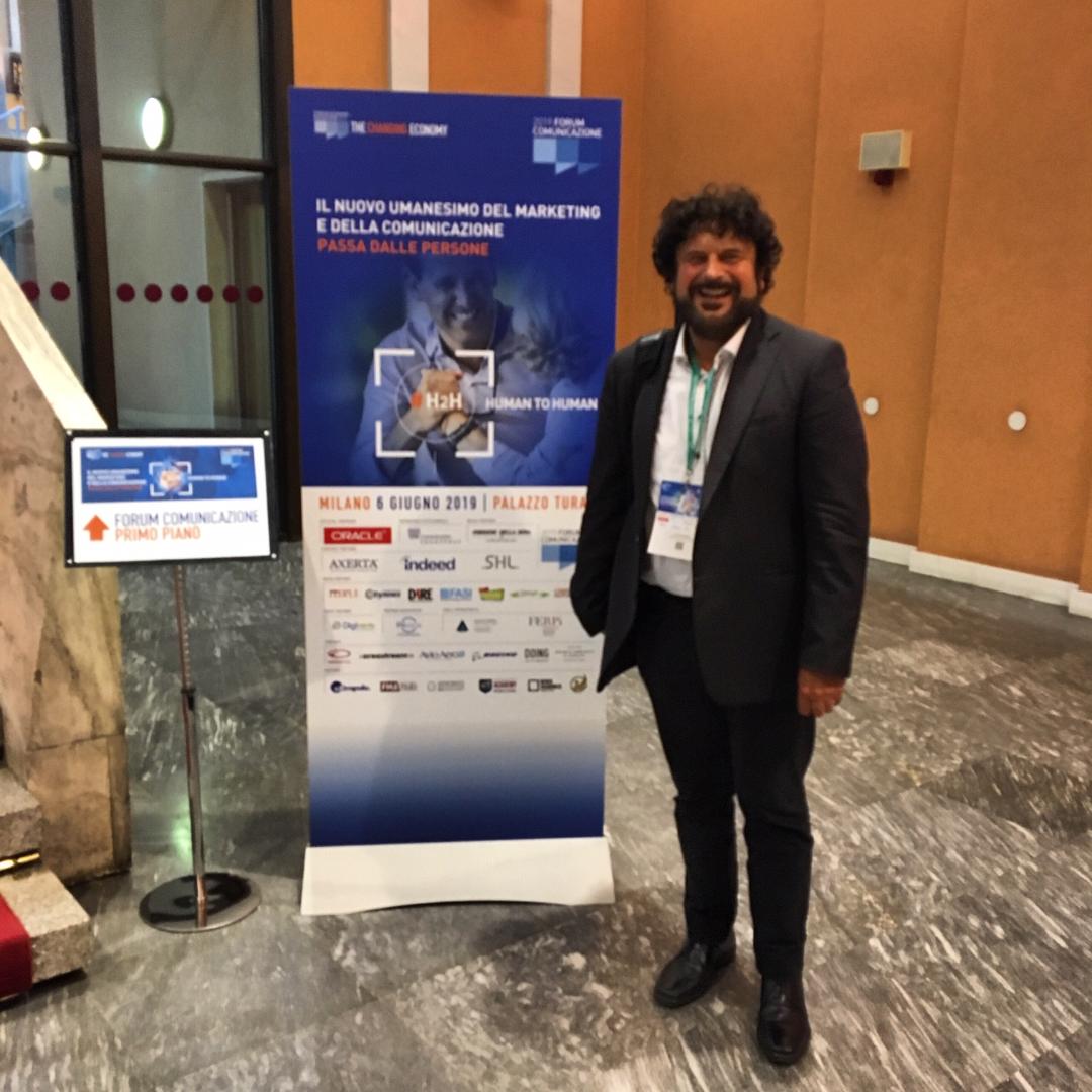 Il prof. Americo Bazzoffia interviene al Forum Nazionale della Comunicazione 2019 a Milano