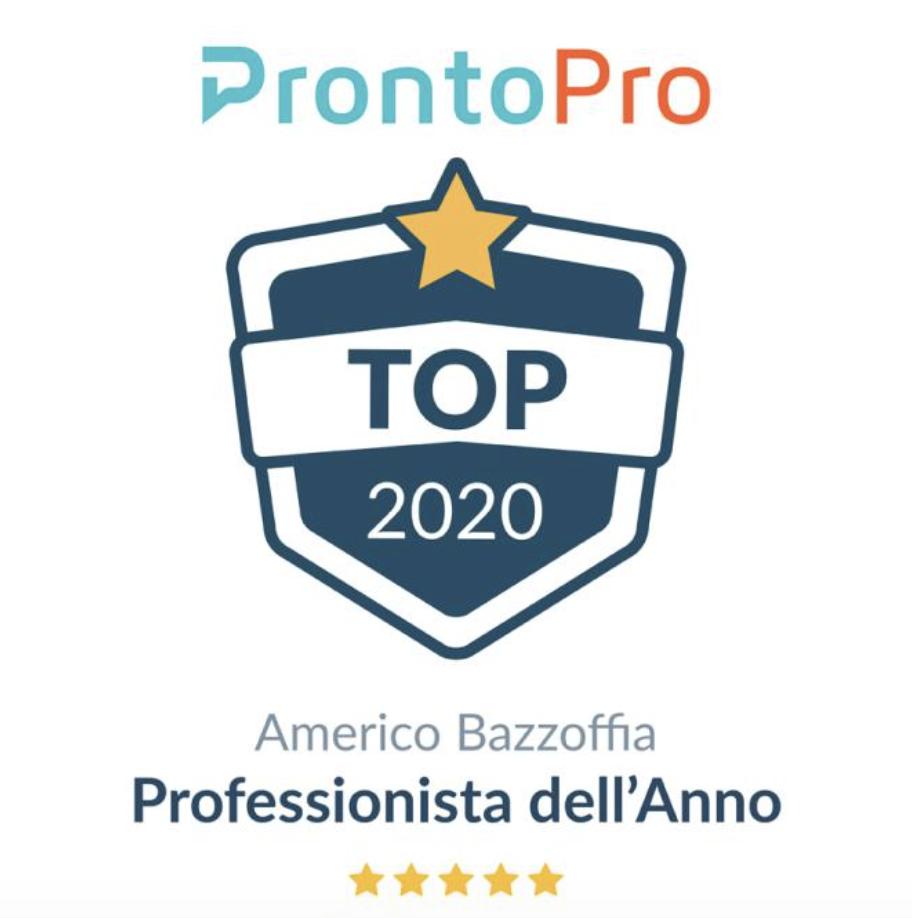 il prof. Americo Bazzoffia è stato insignito del titolo "professionista dell'anno 2020" nel settore della formazione. Americo Bazzoffia è tra i migliori formatori aziendali e manageriali d'I